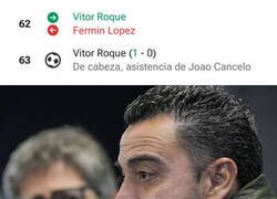 Enlace a Y Xavi no confiaba