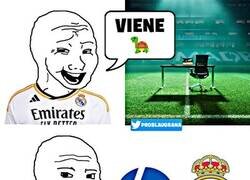 Enlace a El anuncio del Madrid fue un nuevo logo para las mangas.