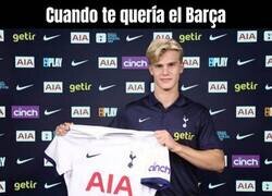 Enlace a Al Barça se le escapa Bergvall