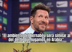 Enlace a La puyita del Cholo antes del derbi