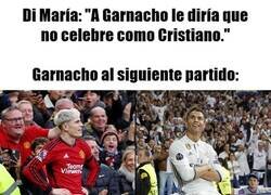 Enlace a Garnacho es libre de definir su propia personalidad... o de no tener una.