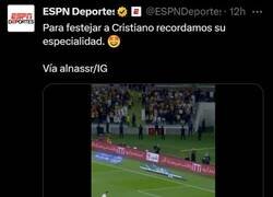 Enlace a Estos de ESPN no se andaron con sutilezas para felicitar a Cristiano