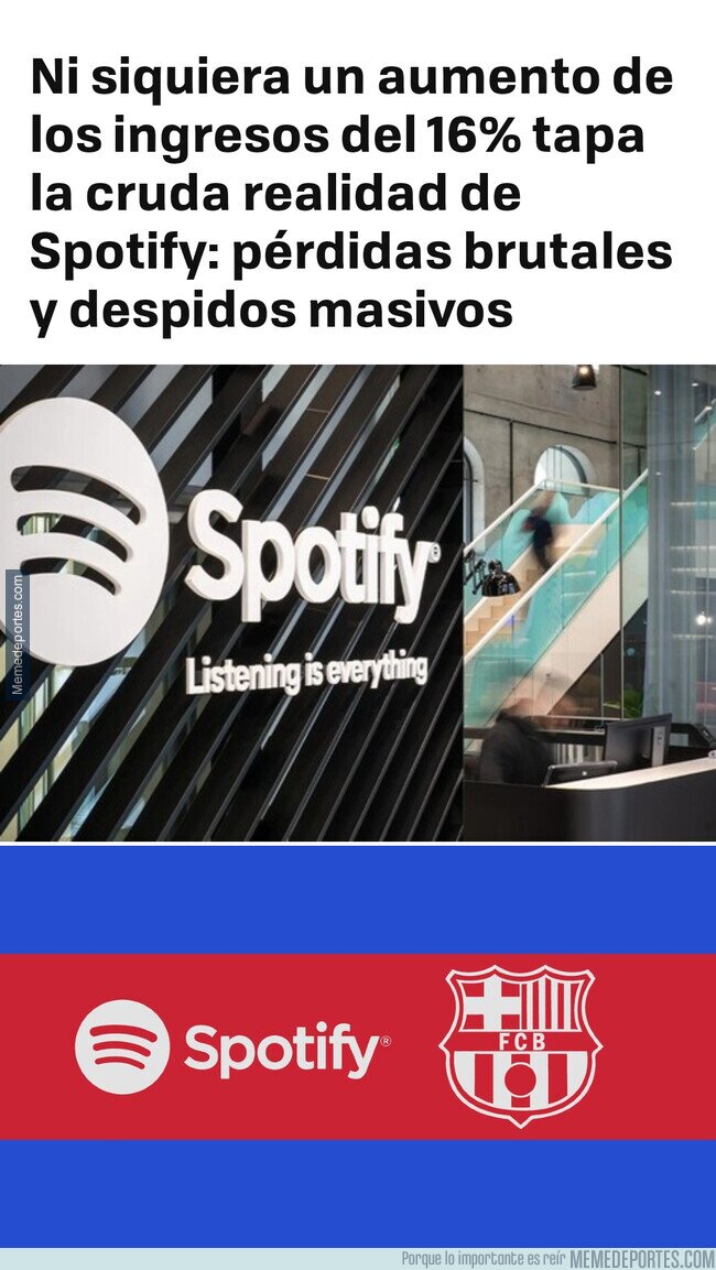 1201386 - Momento en el que Spotify empezó a caer empicado