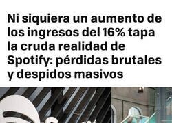 Enlace a Momento en el que Spotify empezó a caer empicado