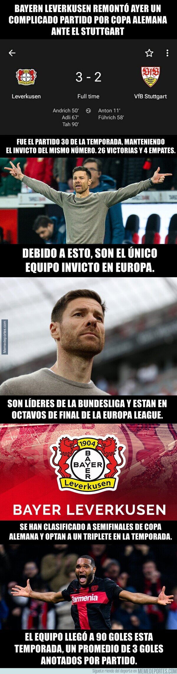 1201387 - La brutal temporada de Xabi Alonso con el Bayer Leverkusen