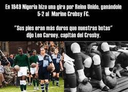 Enlace a El día que Nigeria jugó en Inglaterra con los pies descalzos