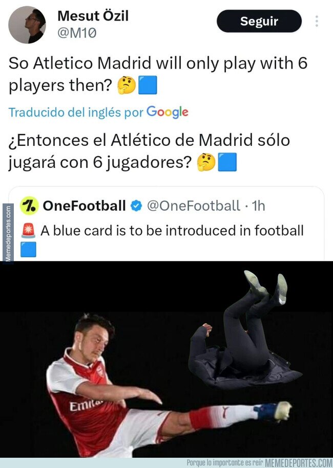 1201423 - El palo de Özil al Atlético del Cholo