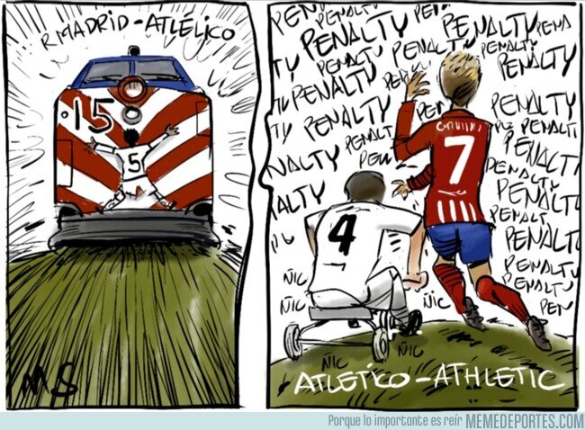 1201427 - La lógica de los colchoneros al pedir penaltis