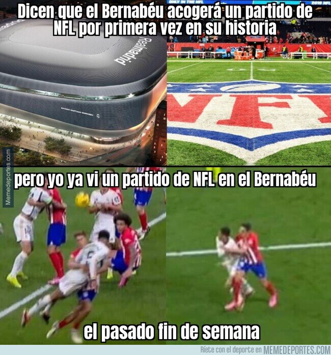1201452 - Yo ya he visto NFL en el Bernabéu