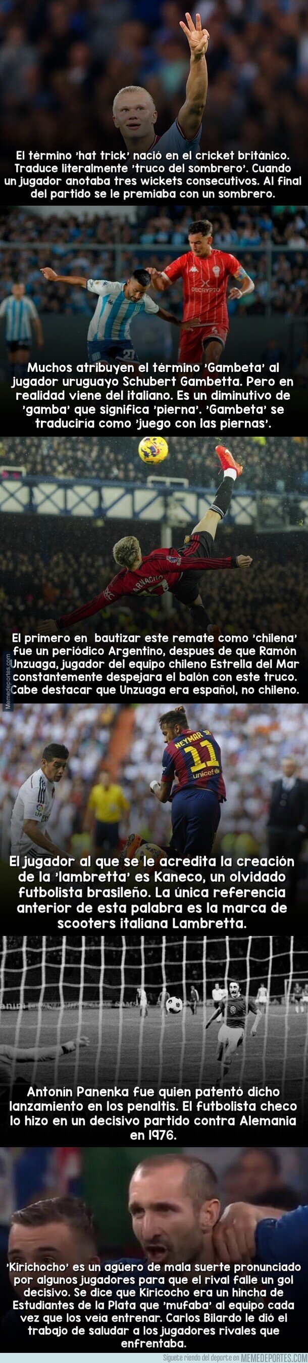 1201469 - El origen de algunos términos usados en el fútbol