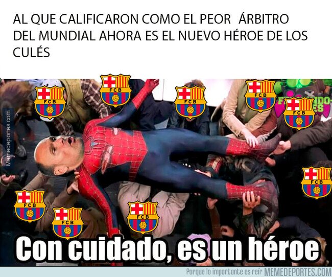 1201612 - Mateu Lahoz el nuevo héroe culé
