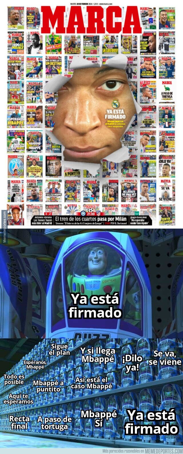 1201801 - Marca nos muestra en su portada de hoy todas las veces que hizo el ridículo