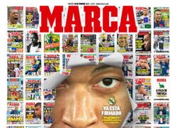 Enlace a Marca nos muestra en su portada de hoy todas las veces que hizo el ridículo