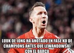 Enlace a Don Luuk de Jong para ustedes