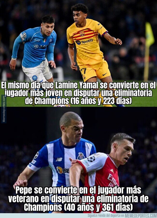 1201849 - Dos récords de edad ayer en la Champions