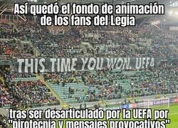 Enlace a La afición del Legia te cae bien y no lo sabías