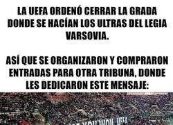 Enlace a Es posible que Legia Varsovia tenga la mejor afición de Europa