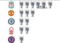 Enlace a Las Champions de los equipos ingleses