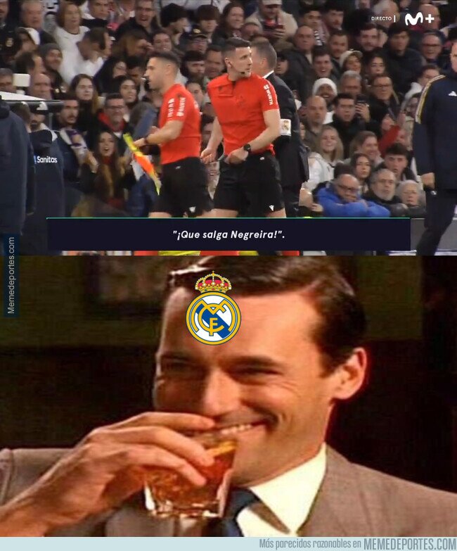 1201961 - Lo que cantó el Bernabéu con la lesión del árbitro