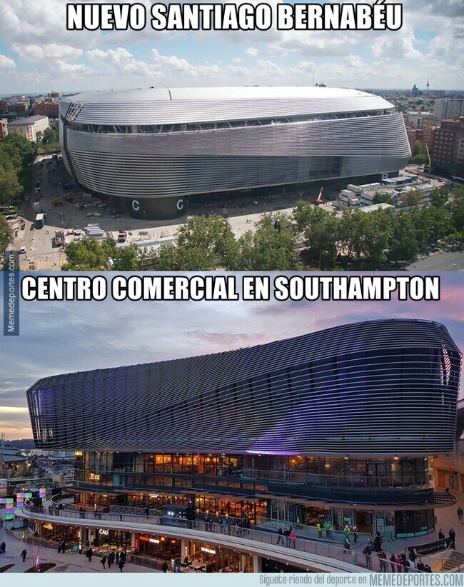 1202008 - El nuevo Santiago Bernabéu se parece a este mall, por @Llourinho