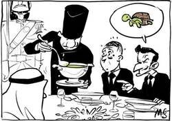 Enlace a Una cena con mucha presión