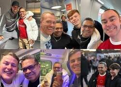 Enlace a El papá de Luis Díaz está empezando a recibir el trato de un Beatle.