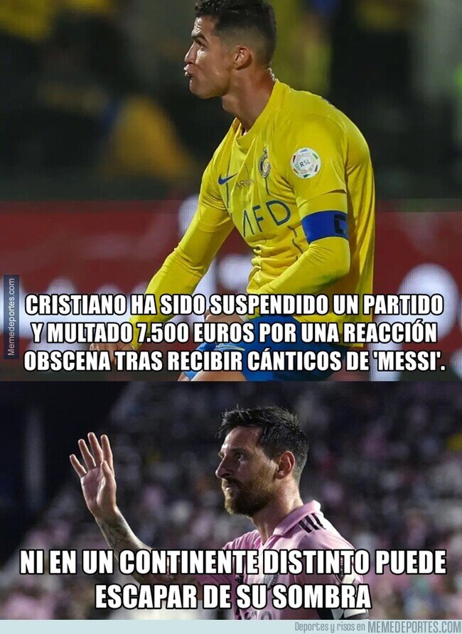 1202069 - La inseguridad de Cristiano le ha costado un partido de fútbol.