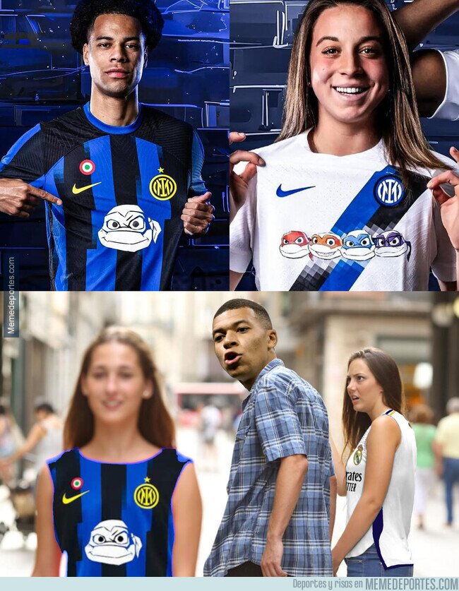 1202122 - La nueva camiseta del Inter es un guiño a Mbappé