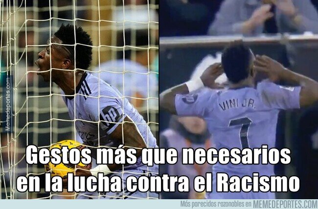 1202177 - El Racismo se debe combatir. Y Vinicius es el PEOR soldado para esa labor.