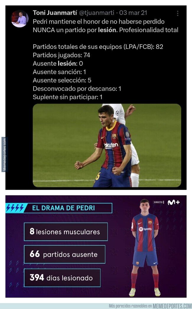1202231 - Todo club tiene su Roncero y el del Barça es este