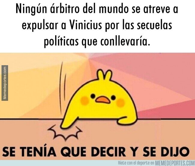 1202301 - Vinicius se ha blindado con su propio Victimismo. Genio.