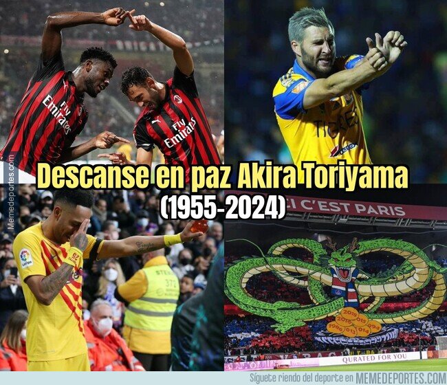1202311 - Dragon Ball siempre ha estado muy presente en el mundo del fútbol