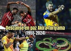 Enlace a Dragon Ball siempre ha estado muy presente en el mundo del fútbol