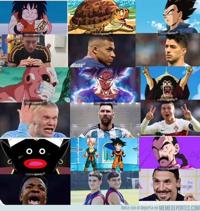 1202364 - Algunos jugadores si fuesen personajes de DBZ