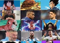 Enlace a Algunos jugadores si fuesen personajes de DBZ