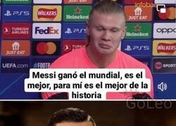 Enlace a Haaland está perdiendo credibilidad