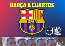 Enlace a Todos quieren al flanecito de la Champions