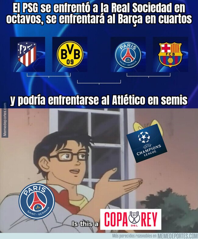 1202598 - ¿El PSG está jugando la Champions o la Copa del Rey?
