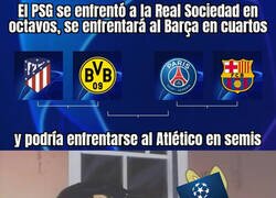 Enlace a ¿El PSG está jugando la Champions o la Copa del Rey?