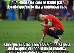 Enlace a De la Fuente la ha tomado con Ramos