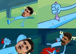 Enlace a Courtois se rompe también la otra pierna