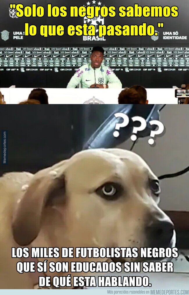 1202836 - Vinicius se autoproclama el mártir de una causa que el mismo generó.