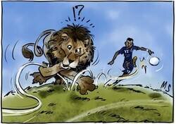 Enlace a Rodrygo mareó a los leones