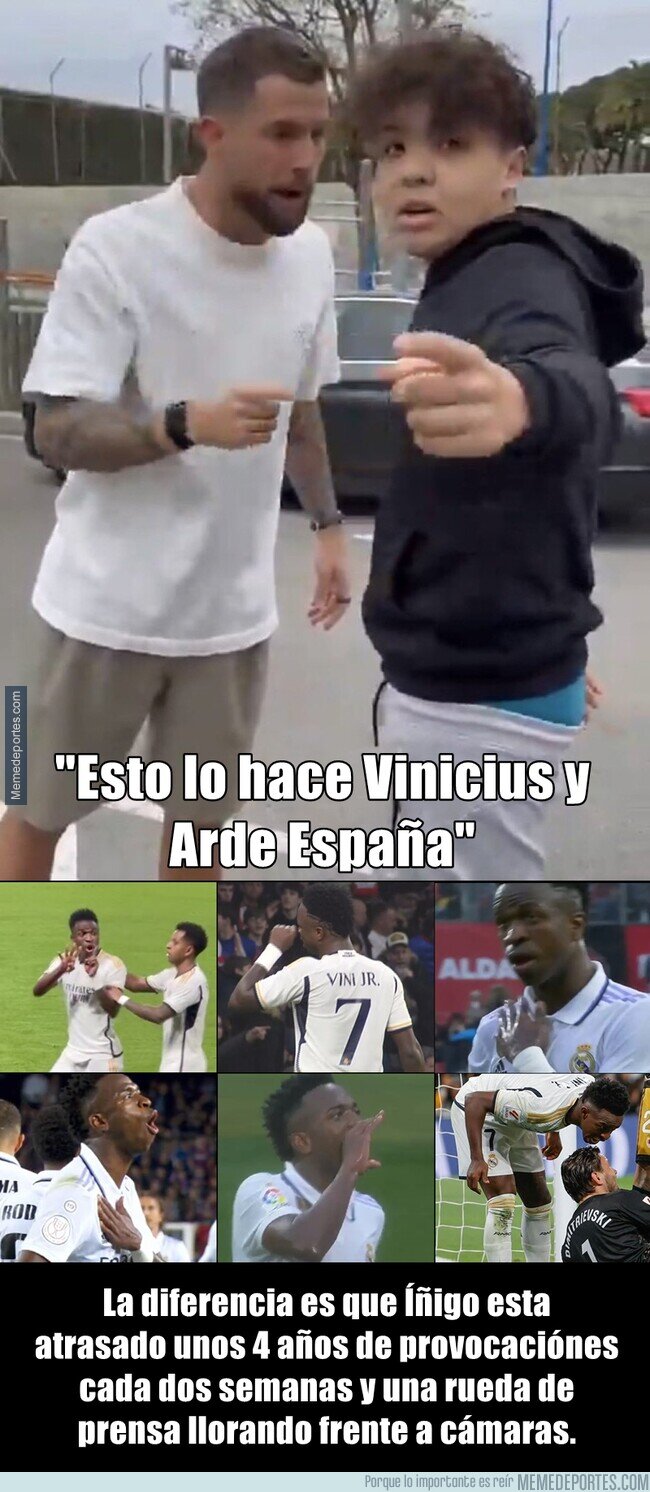 1203028 - Me encanta como fingen que Vinicius no tiene altercado nuevo cada partido
