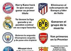 Enlace a Los argumentos de cada equipo para ganar la Champions