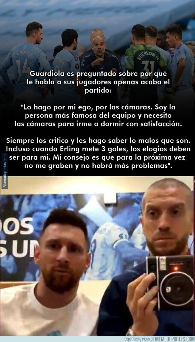 1203054 - Ojito con el sarcasmo de Guardiola en la respuesta que dio a un periodista