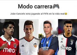 Enlace a Vaya carrera la de Cancelo