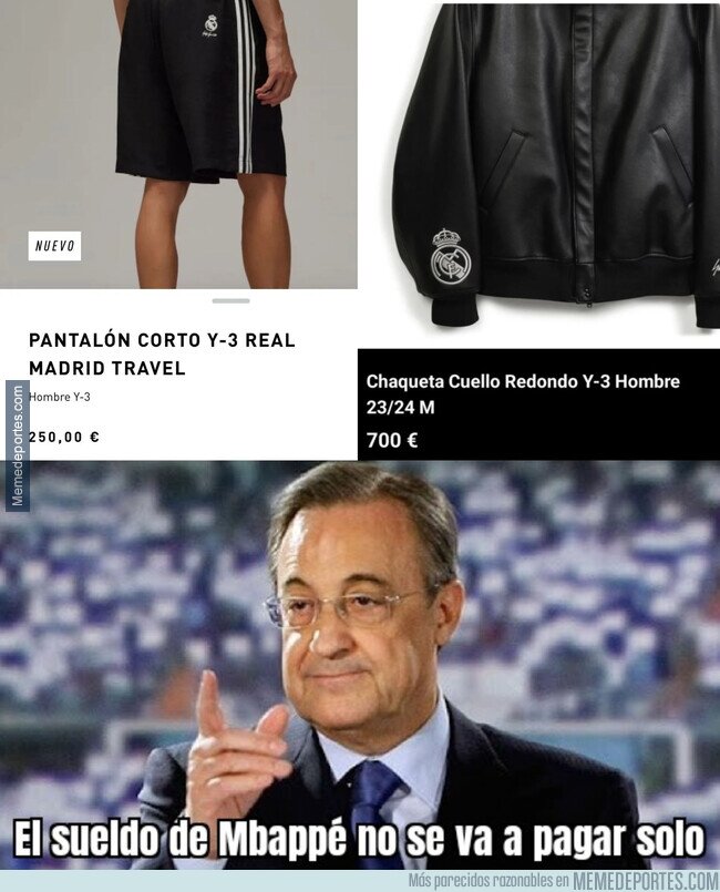 1203100 - Muy accesible la nueva línea de ropa del Madrid