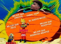 Enlace a Lamine Yamal el nuevo dios del fútbol