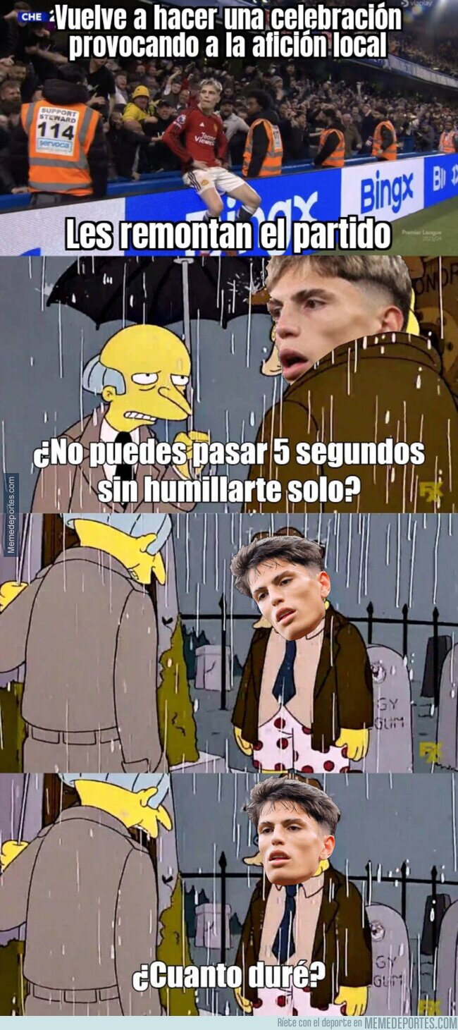 1203128 - Garnacho sigue haciendo el ridículo